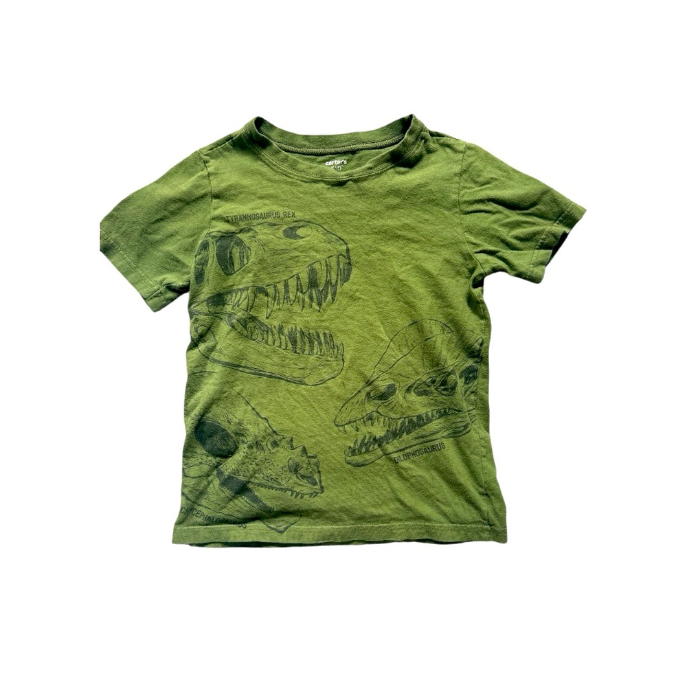 Carter's KID Green Dinosaur Fossil Tee